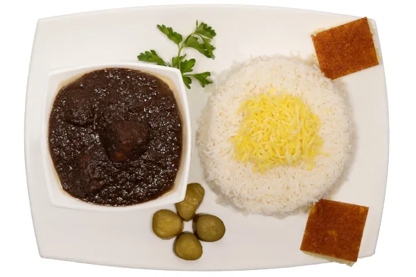 چلو خورشت فسنجان